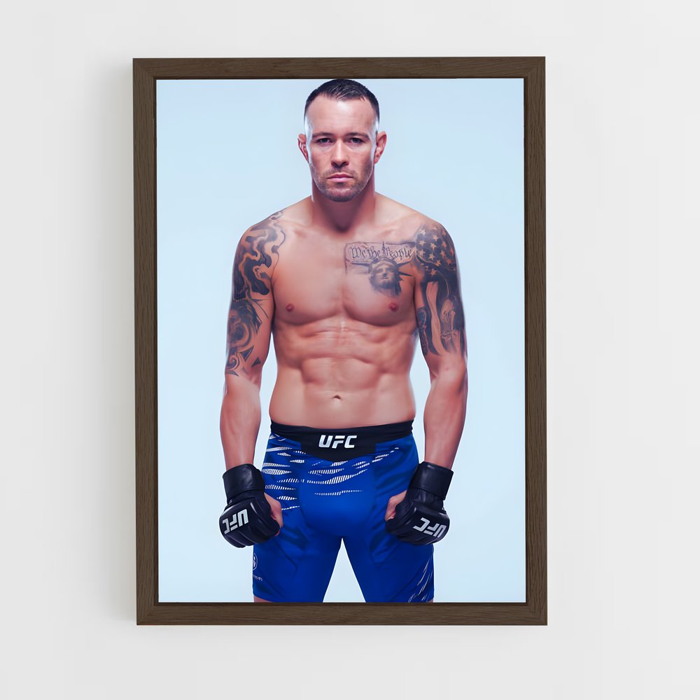 Poster Colby en Garde – affiche MMA (vue 5)